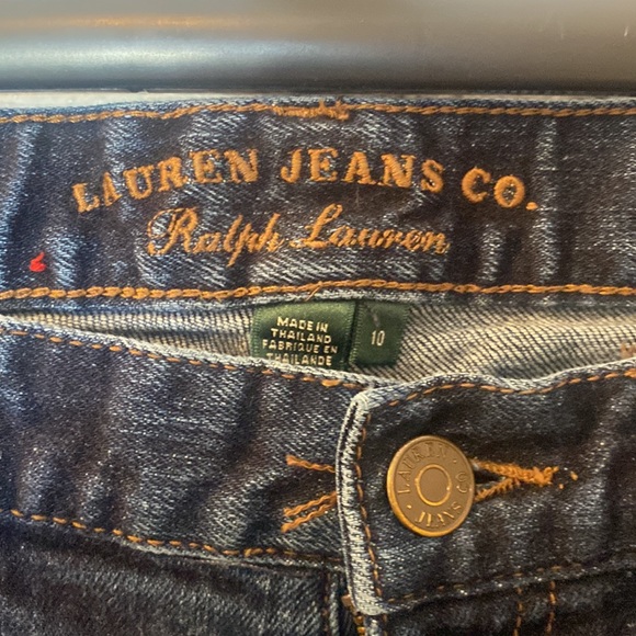 Lauren Jeans Co Ralph Lauren size 10 classic bootcut jeans - Picture 2 of 5